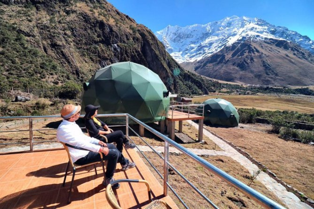 Lima y Cusco con experiencia Salkantay en Glamping Sky Lodge Dome